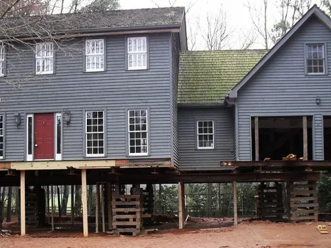 House Raising and Lifting in Weatherford, TX — photo 1
