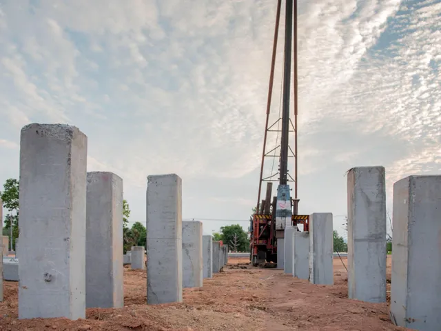 How Pressed Concrete Pilings Work
